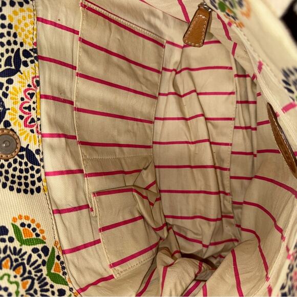 Fossil Lena Canvas Shopper Tote Bag - Picture 7 of 9